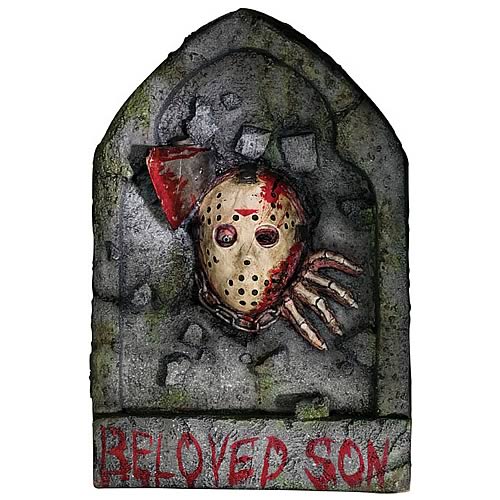 Friday the 13th Jason Voorhees Tombstone